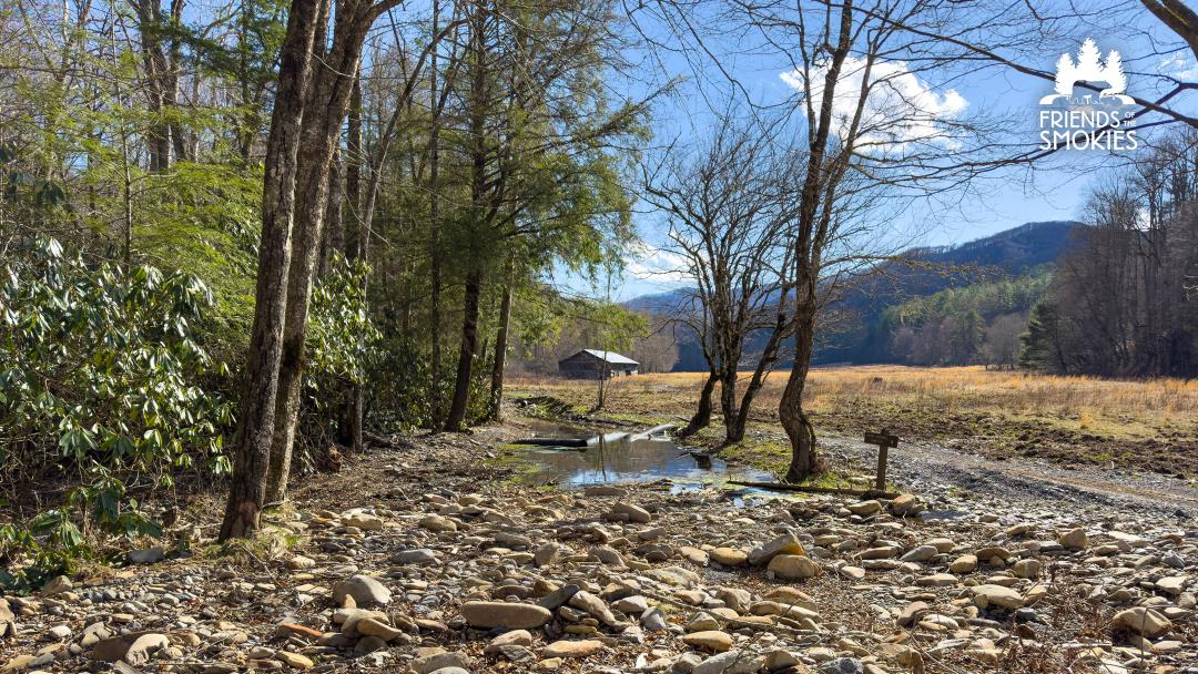 JPG 2025 03 26 Cataloochee Road Damage Caldwell Barn scaled Friends Smokies